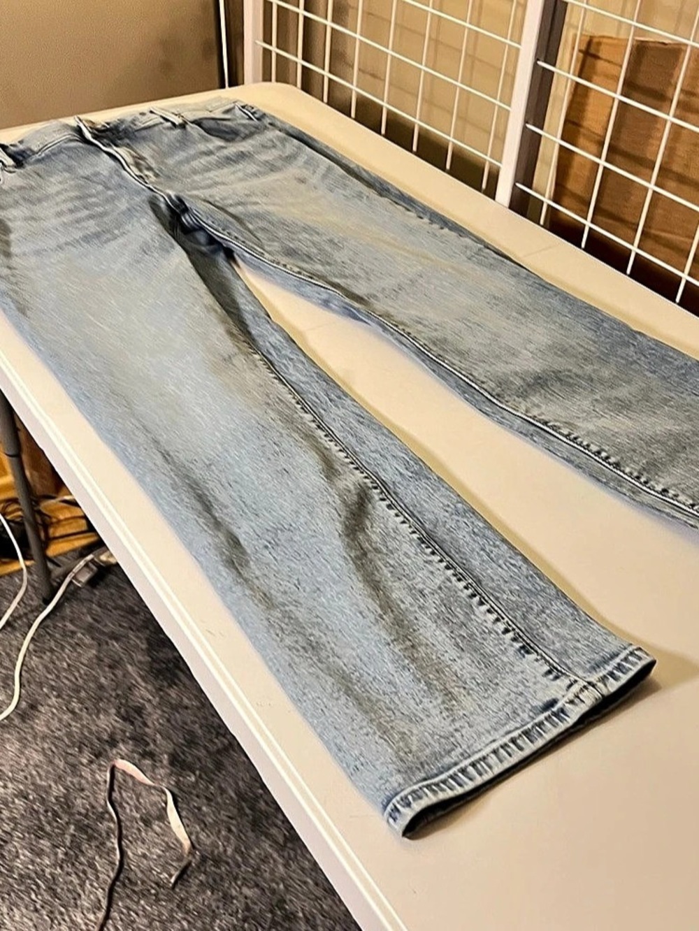 Hudson Boot Cut Jeans in Blue Waist 12